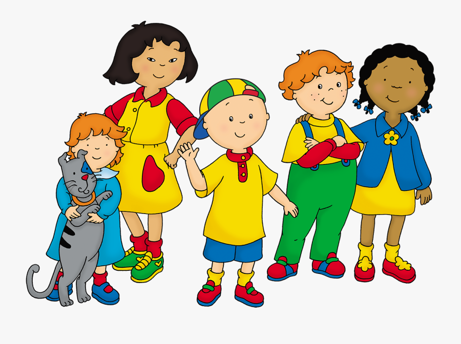 Caillou Family - Tall Is Caillou Meme, Transparent Clipart