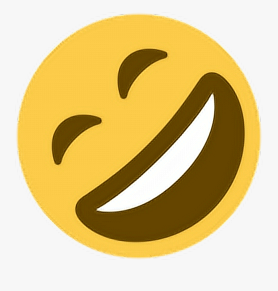 Happy Rofl Sideways Tilt Laugh Laughing Smile Emoji - Emojis Png Free Download, Transparent Clipart