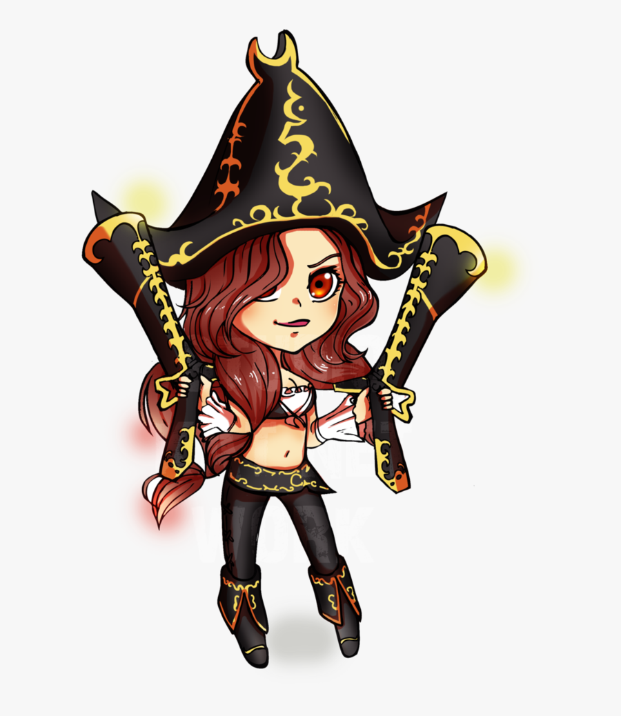 League Of Legends Chibi Miss Fortune, Transparent Clipart