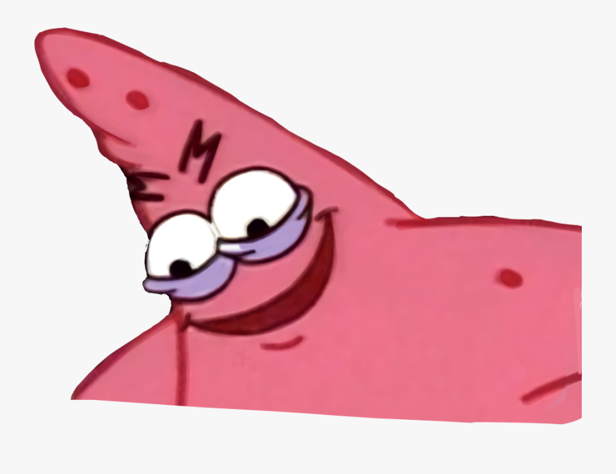 #patrick #evil #laugh #lmao #spongebobsquarepants #spongebob - Transparent Background Discord Emojis, Transparent Clipart