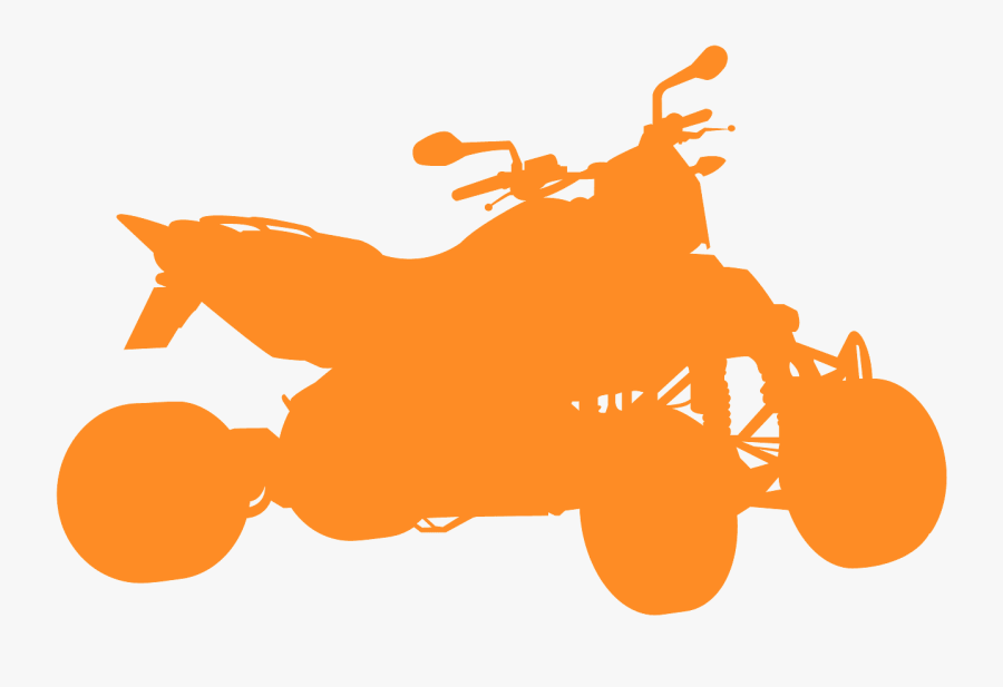 Atv Silhouette Vector, Transparent Clipart
