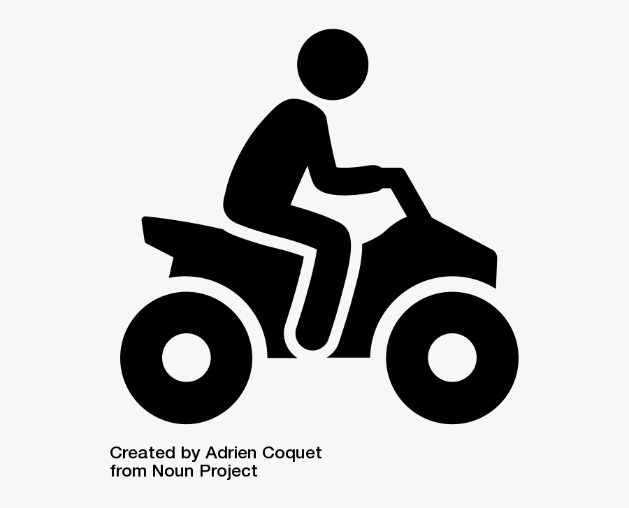 Type - - Quad Bike Icon Png, Transparent Clipart