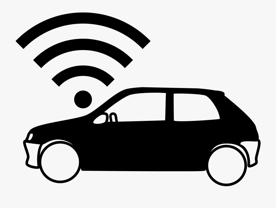 City Car, Transparent Clipart