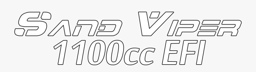1100cc Sand Viper Atv Recreational Vehicle Title - Line Art, Transparent Clipart