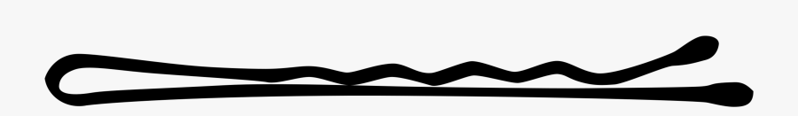Hairpin Clipart Black And White, Transparent Clipart