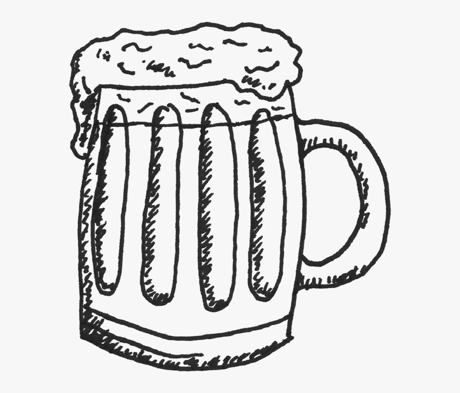 Post Work Beers Sketch - Sketch, Transparent Clipart