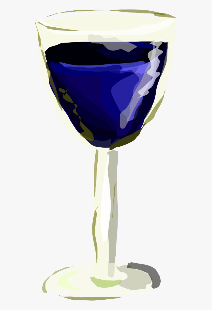 Red Wine Glass - Wine Glass Clip Art, Transparent Clipart