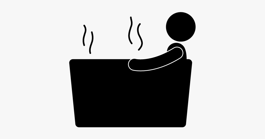 Hot Water Bath Clipart, Transparent Clipart