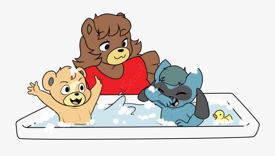 Bath Time [c] - Cartoon, Transparent Clipart