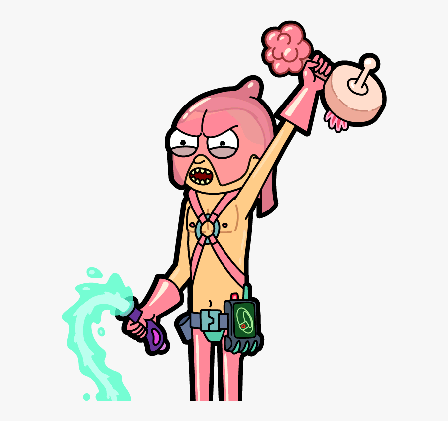Pocket Mortys Plumbus Morty, Transparent Clipart