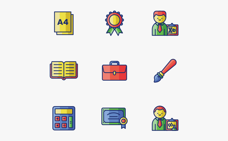 Back To School, Transparent Clipart