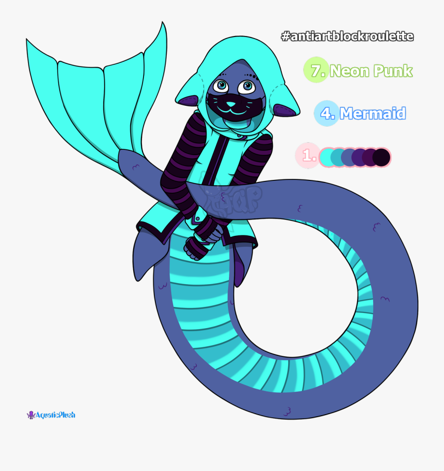 #mermaid, & Pallet #1 - Cartoon, Transparent Clipart