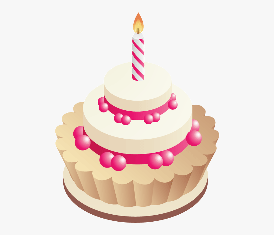 Birthday Cakes Clipart 3 Free Birthday Cake Clip Art - Clipart First Birthday Cake, Transparent Clipart