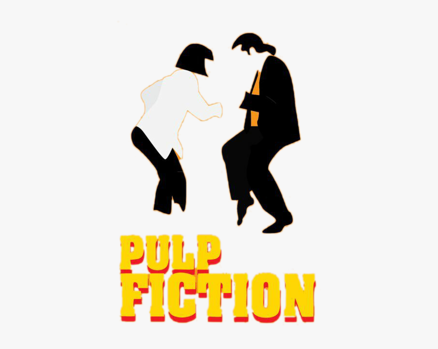 Wallace Dancing Mia Poster Creative T-shirt Dance Clipart - Mia Wallace Pulp Fiction Dancing, Transparent Clipart