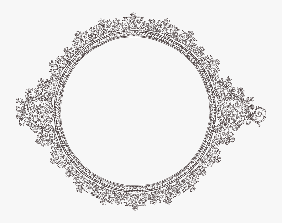 Decorative Text Box Clipart Vintage Silver Frame Png Free
