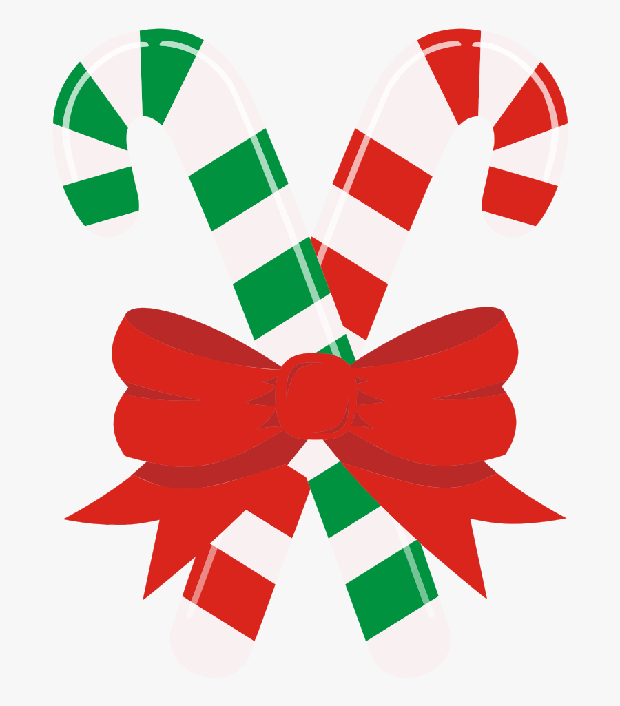 Christmas Candy Canes Clipart, Transparent Clipart