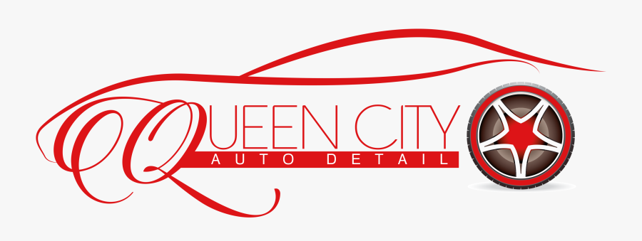 Queen City Auto Detail Logo, Transparent Clipart