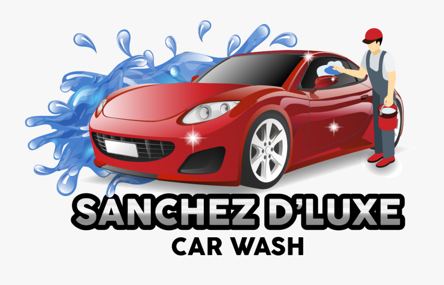 Sanchez D"luxe Car Wash Is The Finest Auto Detailing - Sanchez Car Wash, Transparent Clipart