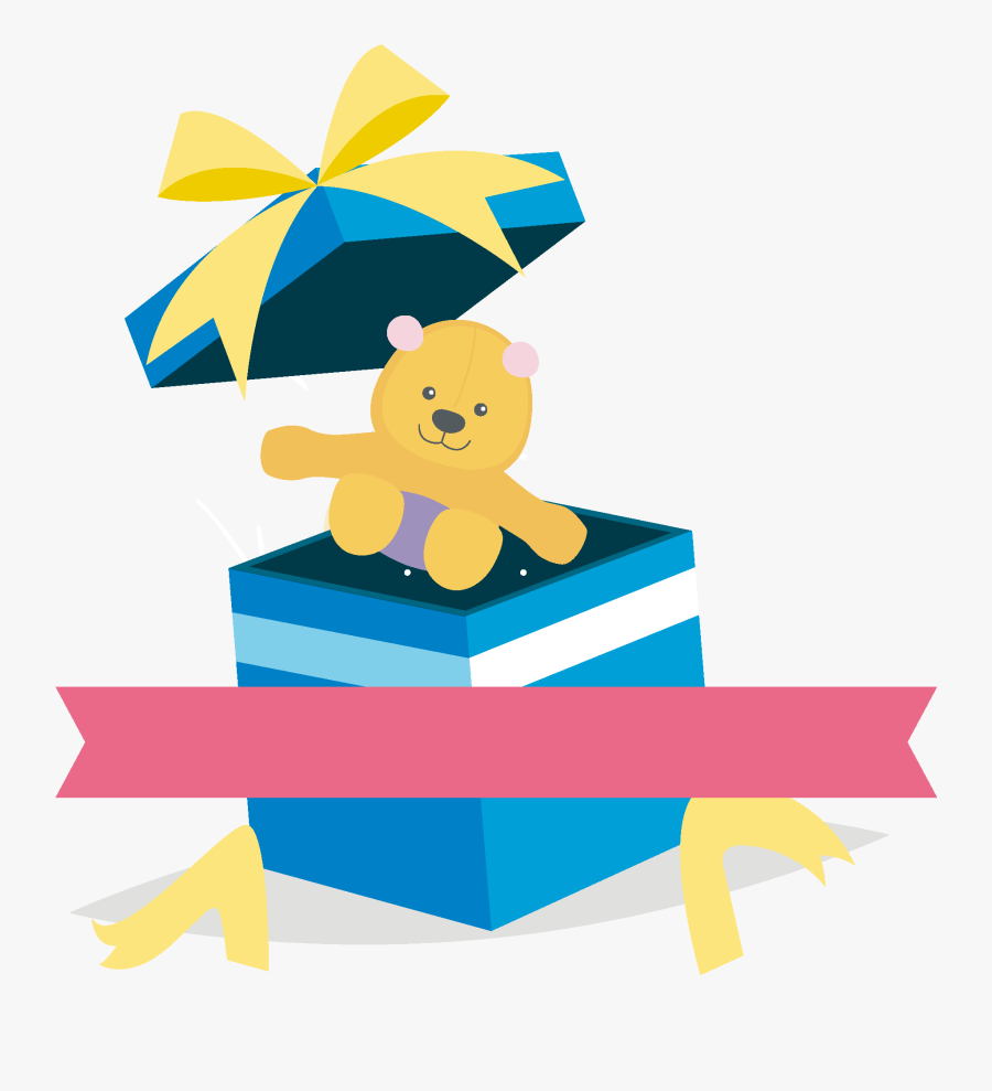 Transparent Gift Boxes Png, Transparent Clipart