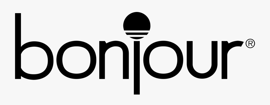Transparent Bonjour Png - Bonjour Logo, Transparent Clipart