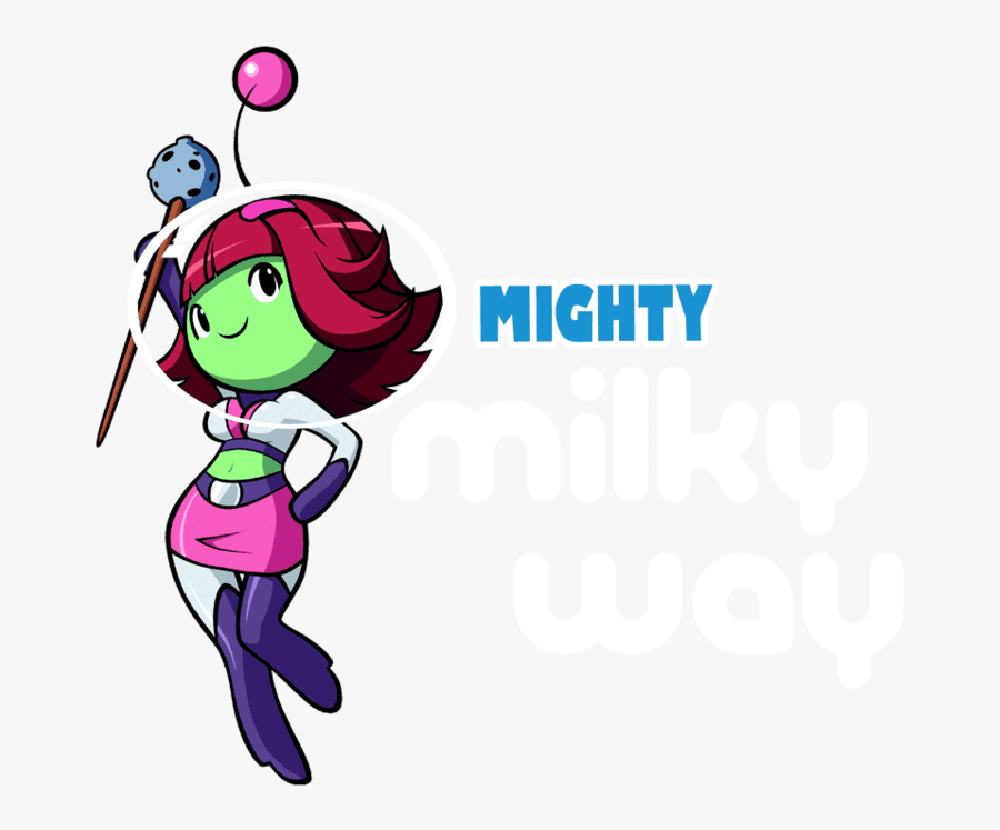 Mighty Milky Way - Mighty Milky Way Wayforward, Transparent Clipart