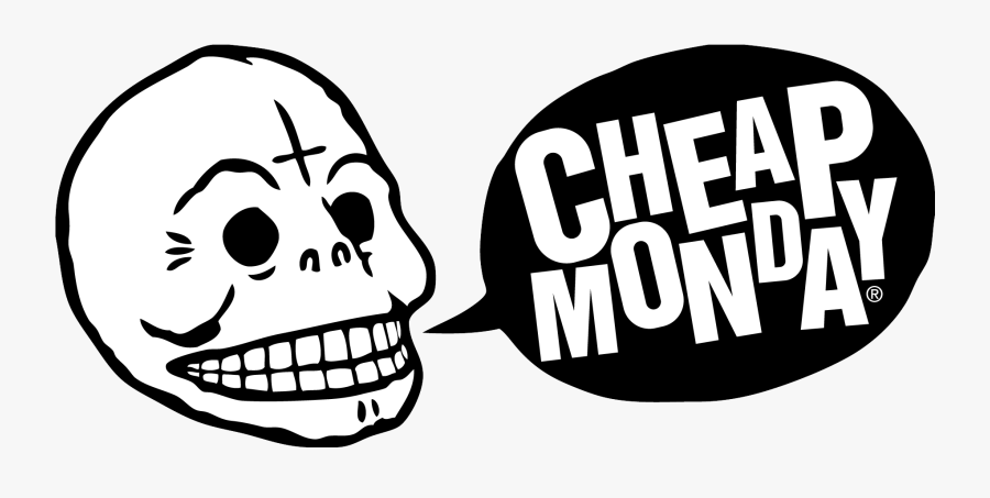 Transparent Cheap Clipart - Cheap Monday Jeans Logo, Transparent Clipart
