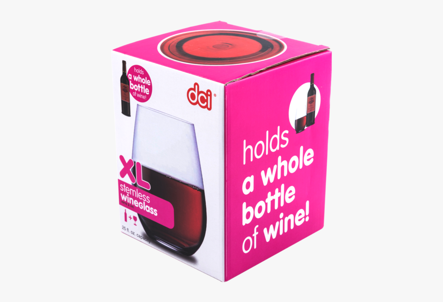 Xl Stemless Wine Glass, Transparent Clipart
