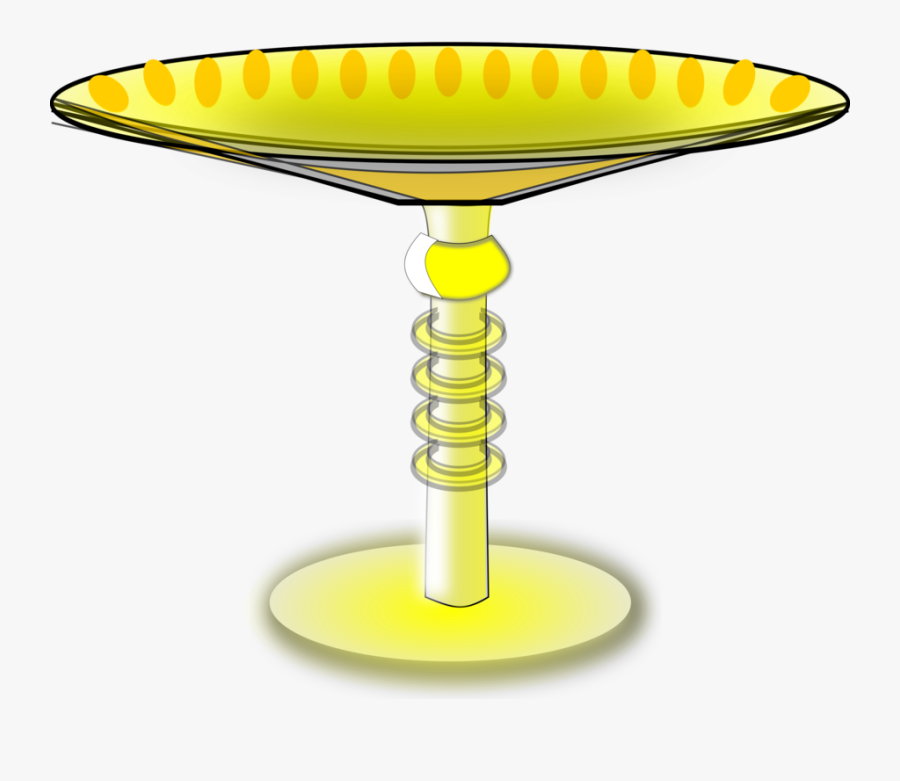 Table,yellow,cocktail, Transparent Clipart