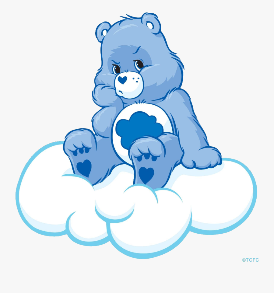 Transparent Carebear Png - Blue Care Bear Sticker, Transparent Clipart