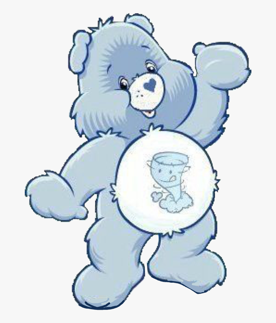 Transparent Teddy Bear Counters Clipart - Care Bears Original Grumpy, Transparent Clipart
