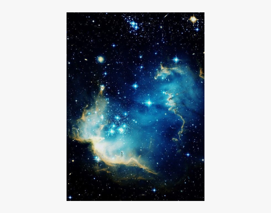 #background #nebula #milkyway #stars #blue #galaxy - Blue Milky Way Galaxy Got Tiny 100 Ngc Cluster Lmc, Transparent Clipart