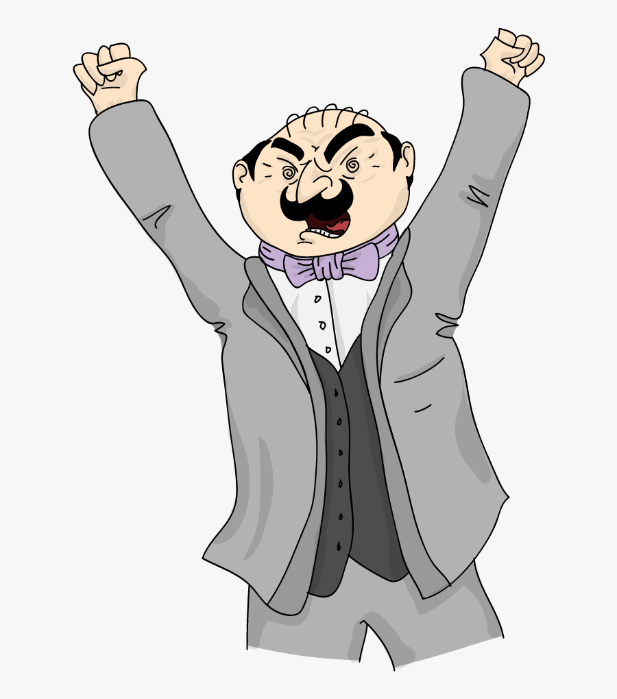 Agatha Christie"s Poirot Clipart , Png Download - Cartoon, Transparent Clipart