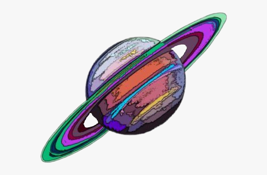 #milkyway #galaxy #planet #saturn #mars #tumblr - Galaxy Sticker, Transparent Clipart