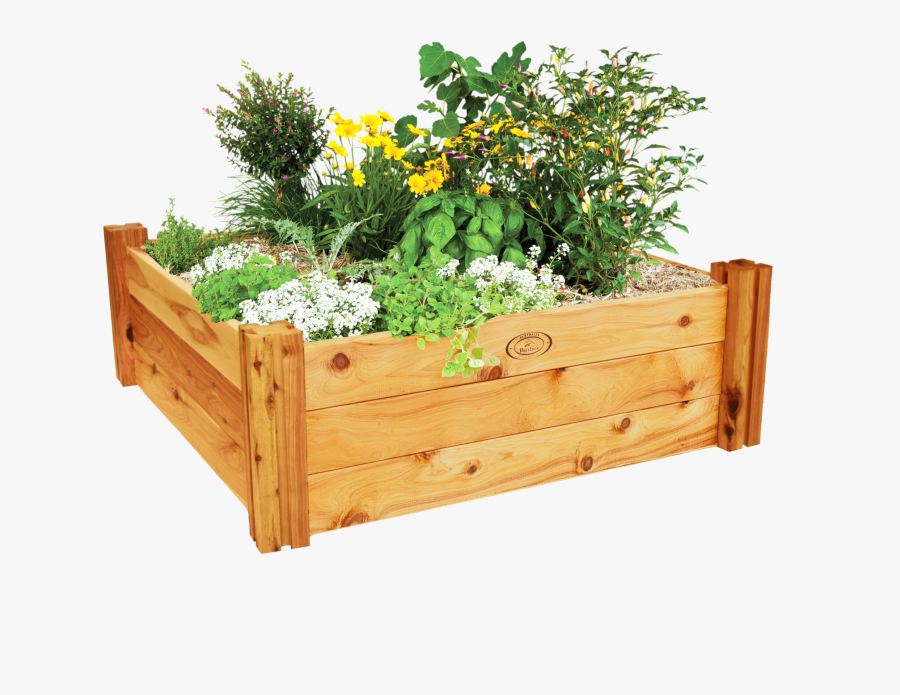Clipart Bed Wood Bed - Bunnings Raised Garden Beds, Transparent Clipart