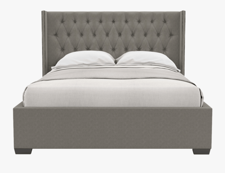 Transparent Bed Clipart Png - Queen Size Bed Png, Transparent Clipart