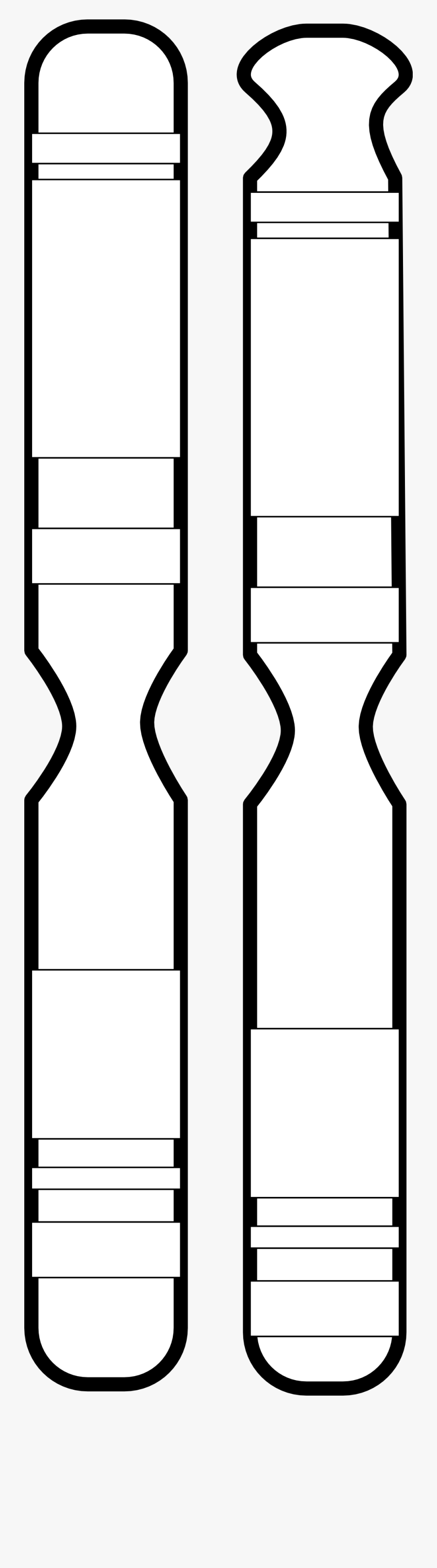 Chromosome Chromosome Black White Line Art 555px, Transparent Clipart