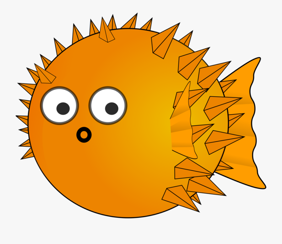 Transparent Cartoon Fish Png - Endangered Puffer Fish, Transparent Clipart