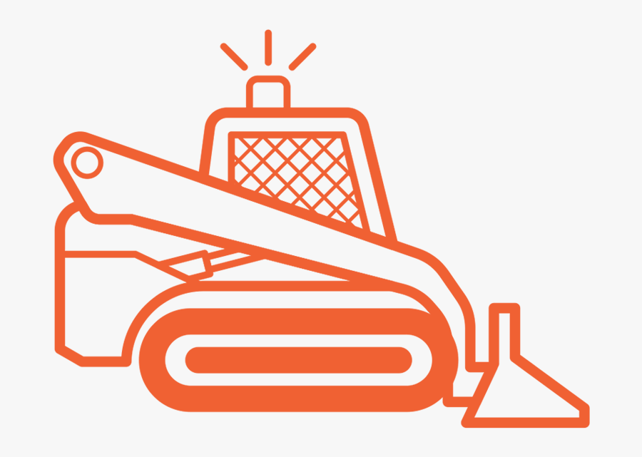 Skid Steer Loaders, Transparent Clipart