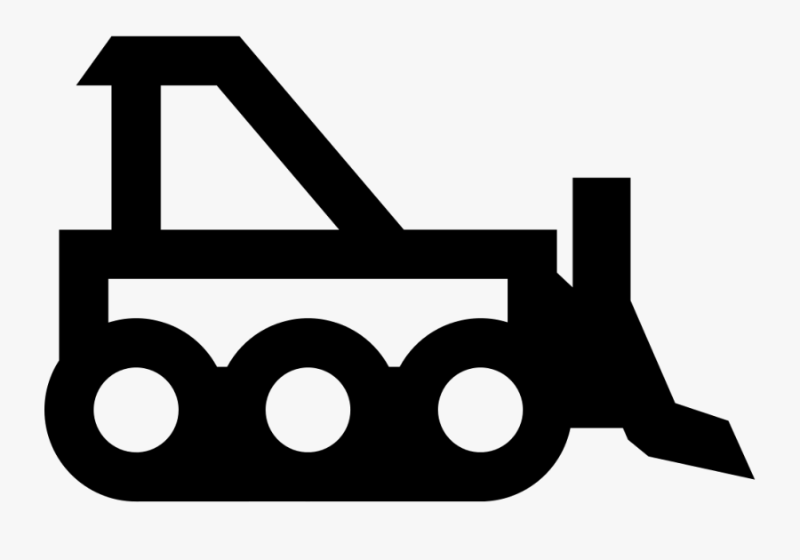 Clip Art Download Bulldozer Clipart Skid Steer - Icon, Transparent Clipart
