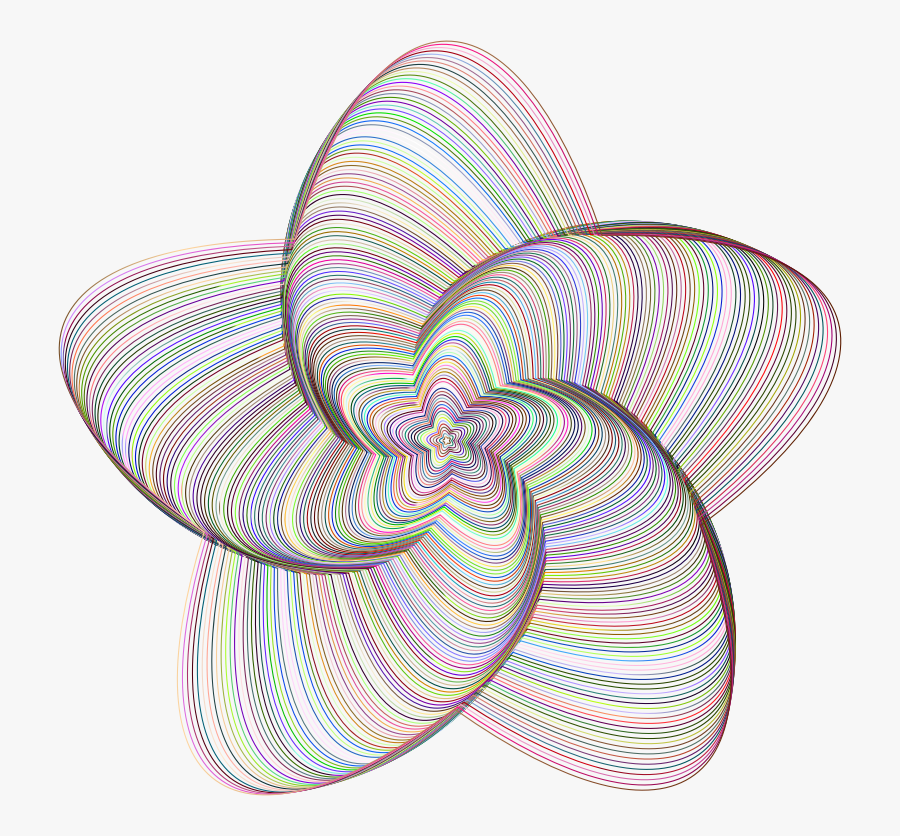 Cute Star Line Art Chromatic No Bg - Illustration, Transparent Clipart