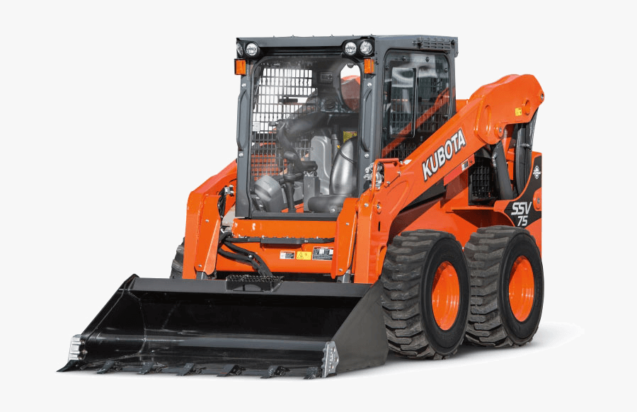2019 Kubota Skid Steer, Transparent Clipart