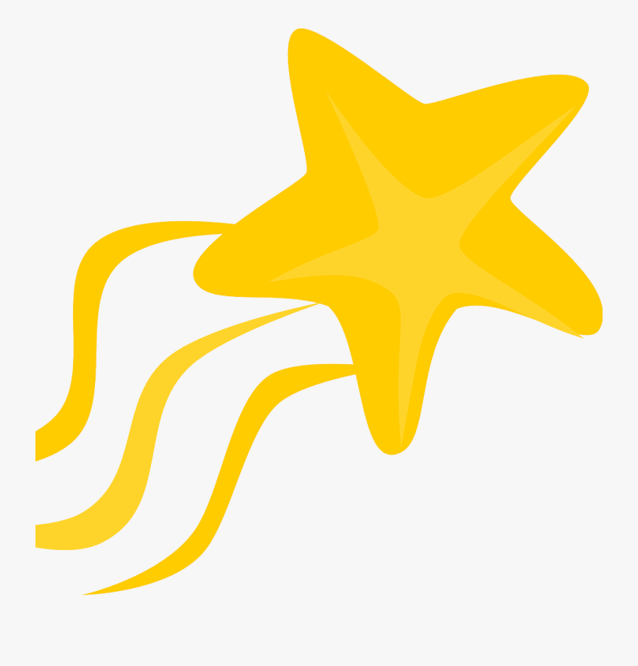 Star Clipart Shooting Stars - Portable Network Graphics, Transparent Clipart