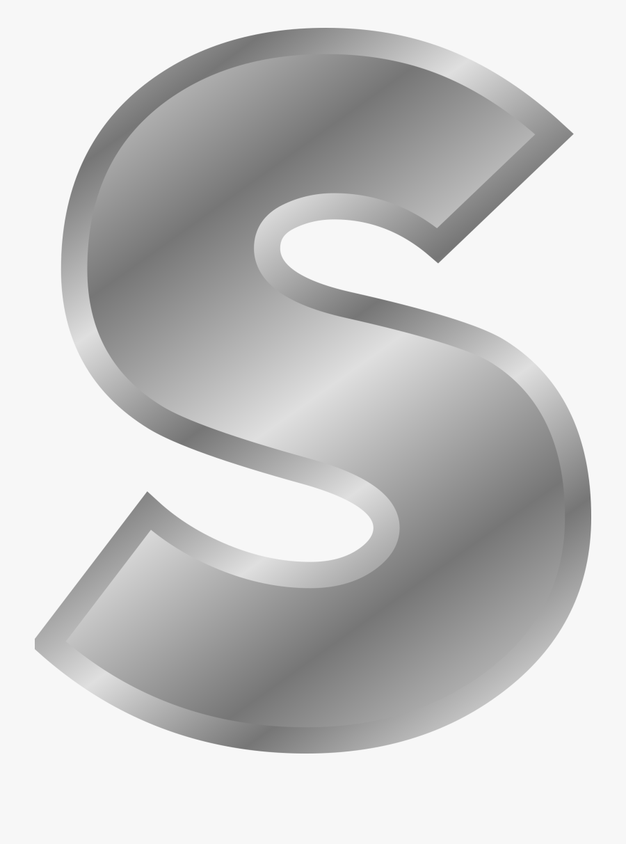 Alphabet Letter Png - Silver Clipart Letters , Free ...