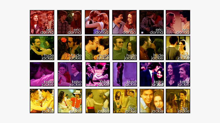 Clip Art And Jackie S Icons - Fez And Jackie That 70s Show, Transparent Clipart