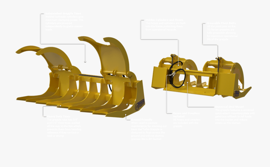 Tg Series Grapple Features - Chair, Transparent Clipart
