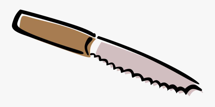 Transparent Steak Knife Clipart - Messer Clipart, Transparent Clipart
