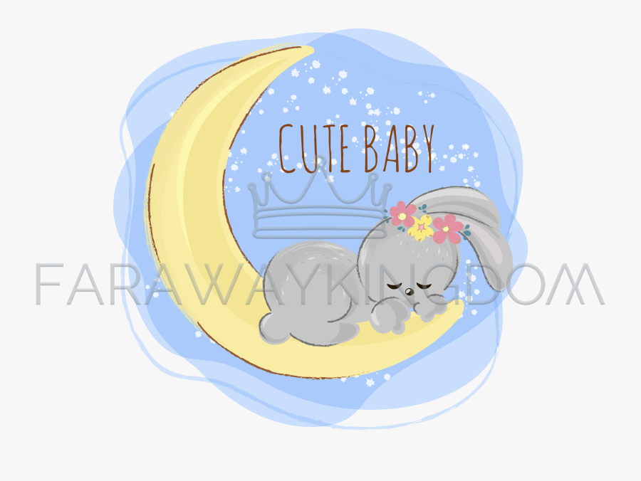 Sleeping Hare Cartoon Forest Animal Vector Illustration - Cartoon, Transparent Clipart