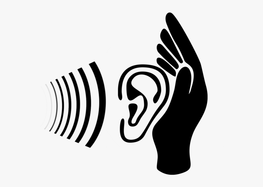 Cochlear Implant Auricle Tinnitus Hearing - Active Listening Symbol, Transparent Clipart