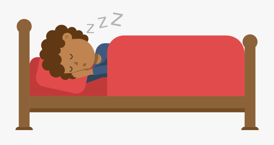 Open Cartoon Bed - Sleeping Cartoon Png , Free Transparent Clipart