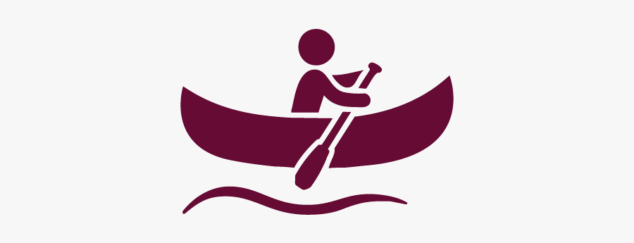 Kayak Rental - Canoeing Icon Transparent Background, Transparent Clipart